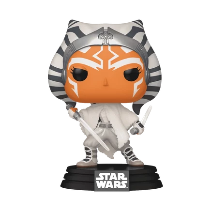 Фигурка Funko Pop! Ahsoka Tano с световыми мечами, 10,9 см