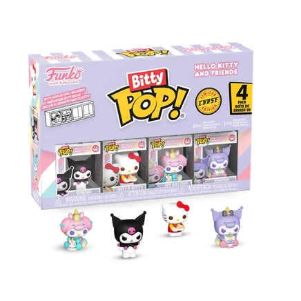 Набор фигурок Funko Bitty Pop Hello Kitty and Friends, 4 шт.