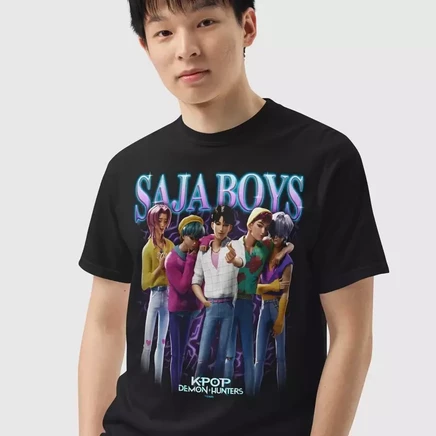 Футболка для сердцееда Saja Boys Heartthrob от Merch Lab KPop Demon Hunters