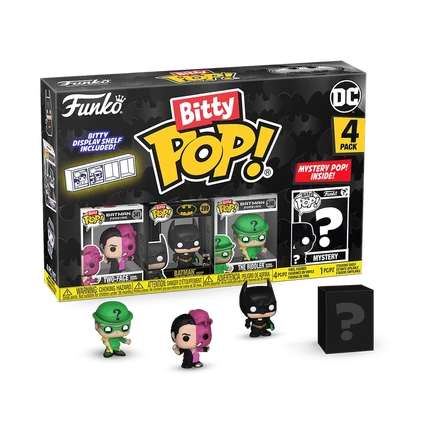 Набор Funko Bitty Pop! Batman, 4 фигурки (к 85-летию)