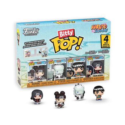 Фигурки Funko Bitty Pop набор из 4 Наруто, серия 3