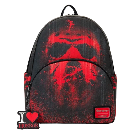 Мини-рюкзак Loungefly Пятница, 13-е I Heart Horror