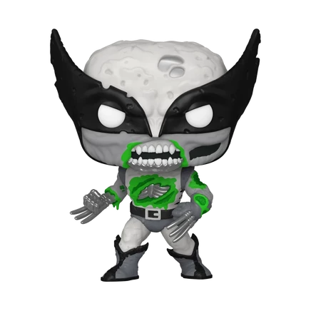 Фигурка Funko Zombie Wolverine, черно-белая, светящаяся