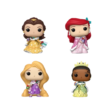 Набор фигурок Funko Disney Princess Holiday