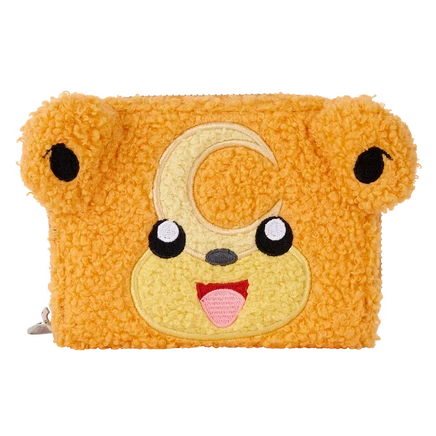 Кошелек Loungefly Teddiursa Sherpa лимитированный, на молнии
