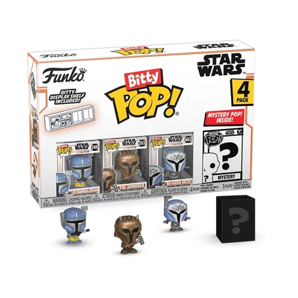 Набор фигурок Funko Bitty Pop The Mandalorian, 4 шт.