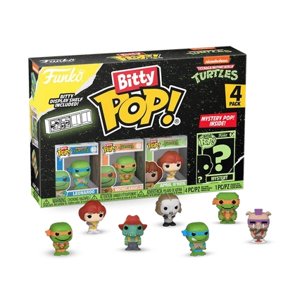Набор Funko Bitty Pop! Черепашки-ниндзя, 4 шт.