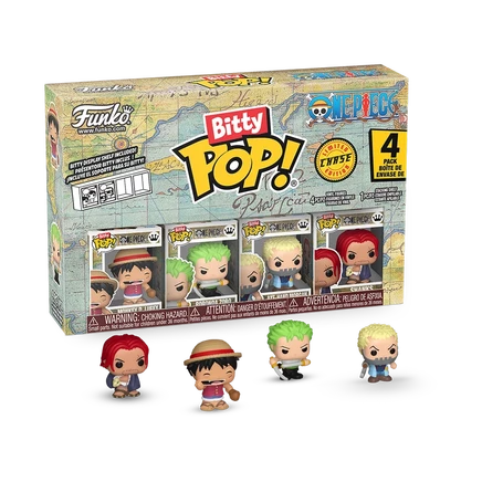 Набор фигурок Funko Bitty Pop! One Piece, 4 шт.