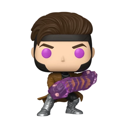 Фигурка Funko Pop Gambit с заряженными картами