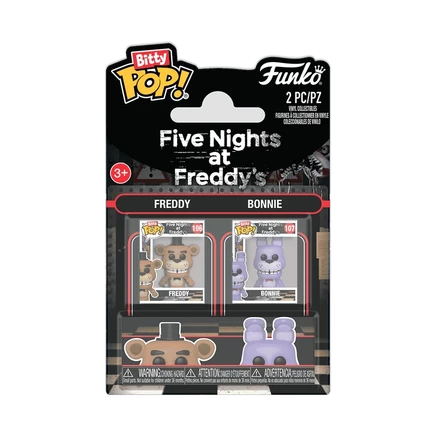 Набор фигурок Funko Bitty Pop! Freddy Fazbear & Bonnie (2 шт.)