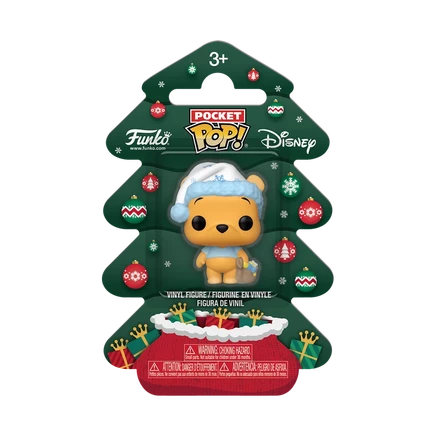 Коллекционная фигурка Funko Pocket Pop! Винни-Пух праздничная ёлка