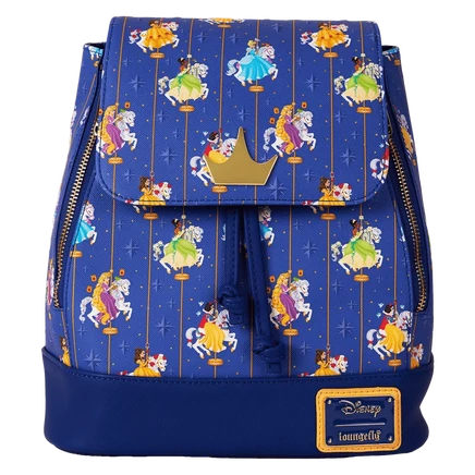 Рюкзак мини loungefly disney princess carousel