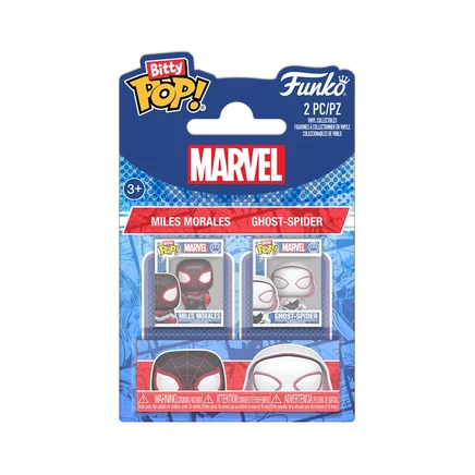 Набор фигурок Funko Bitty Pop! Miles Morales и Ghost-Spider, 2 шт