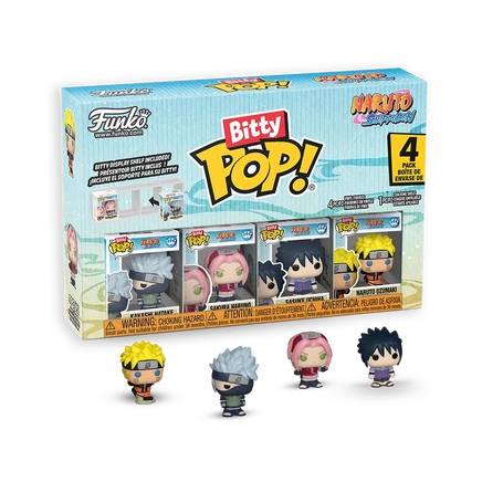 Фигурки Funko Bitty Pop Naruto набор из 4 шт., серия 1