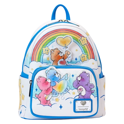 Радужный мини-рюкзак Loungefly Care Bears Care-A-Lot