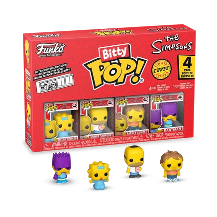 Набор фигурок Funko Bitty Pop! The Simpsons, 4 шт