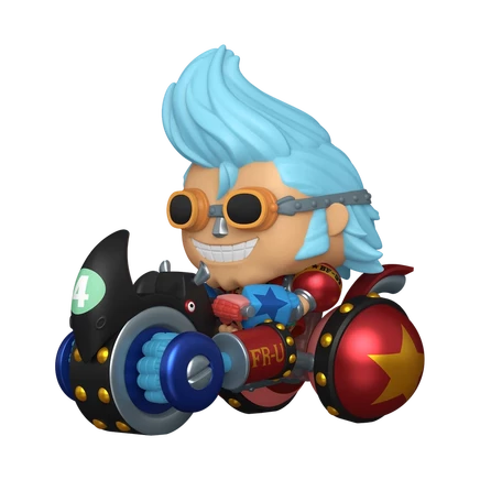 Фигурка Funko Pop Rides Deluxe Franky с Black Rhino FR-U 4