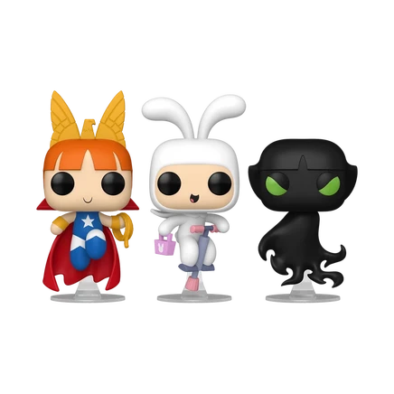 Набор фигурок Funko Pop Powerpuff Girls с эффектом свечения, 3 шт
