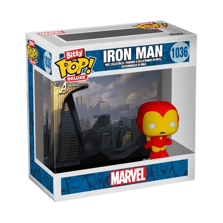 Фигурка Funko Bitty Pop Deluxe Iron Man (Avenger Tower)