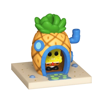 Коллекционная фигурка Funko Bitty Pop SpongeBob с домиком