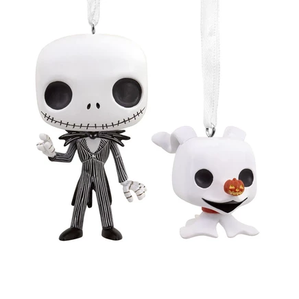 Елочная игрушка Funko Jack Skellington и Zero