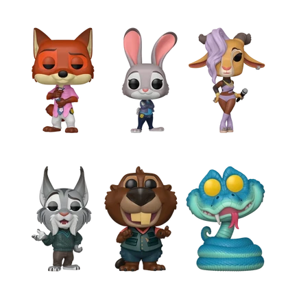 Набор фигурок Funko Zootopia 2