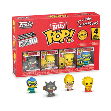 Фигурки Funko Bitty Pop! The Simpsons набор 4 шт., серия 4