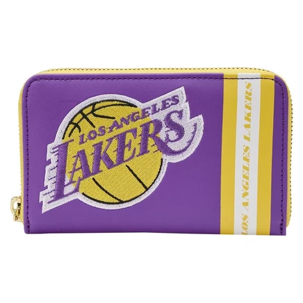 Кошелек Loungefly Los Angeles Lakers с патчами на молнии