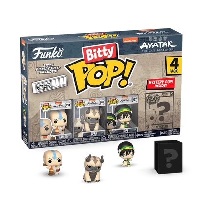 Набор Funko Bitty Pop! Avatar: The Last Airbender, 4 шт., серия 1