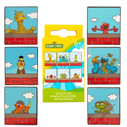 Значок Loungefly Sesame Street Neighborhood Friends