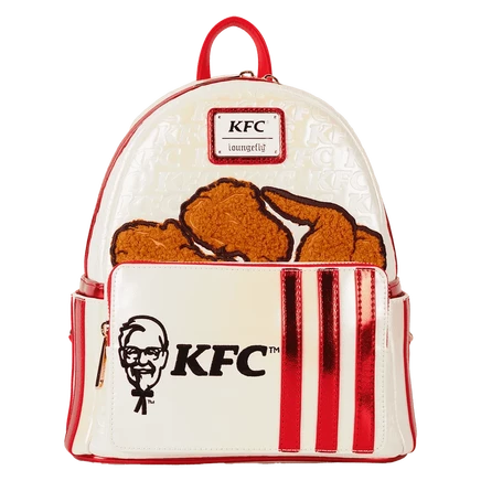 Мини-рюкзак Loungefly KFC Chicken Bucket Sherpa