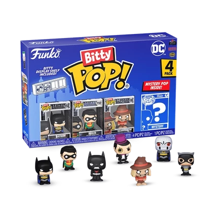 Набор фигурок Funko Bitty Pop DC Comics, 4 шт