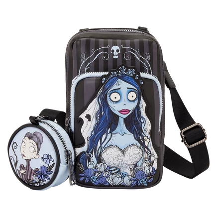 Сумка-кроссбоди Loungefly Corpse Bride Emily с кошельком