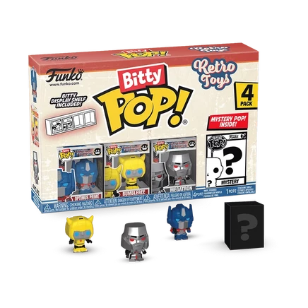 Фигурки Funko Bitty Pop! Retro Toys набор 4 шт., серия 2