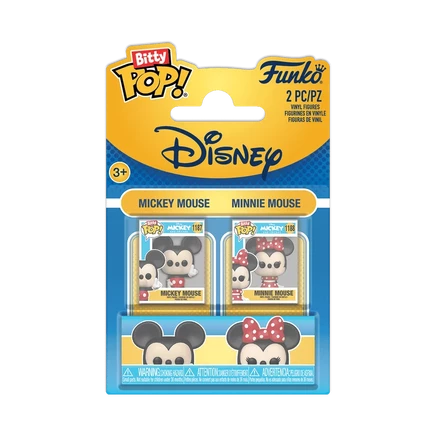 Фигурки Funko Bitty Pop Микки и Минни Маус, набор из 2