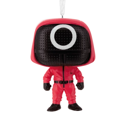 Ёлочная игрушка Funko Masked Worker (Squid Game), 7,7 см