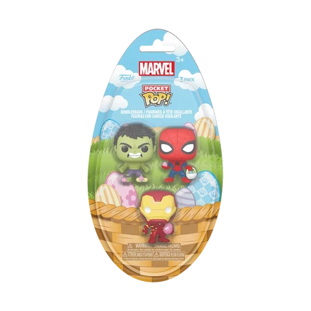 Набор Funko Pocket Pop! Marvel, 3 шт.