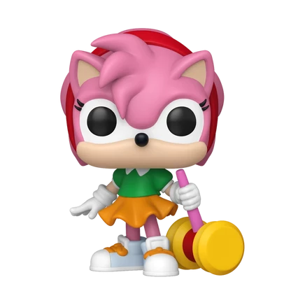 Коллекционная фигурка Funko Pop! Amy Rose с молотом Пико