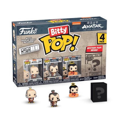 Набор фигурок Funko Bitty Pop! «Аватар: Легенда об Аанге», 4 шт