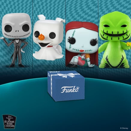 Набор фигурок Funko «Кошмар перед Рождеством», 4 шт.