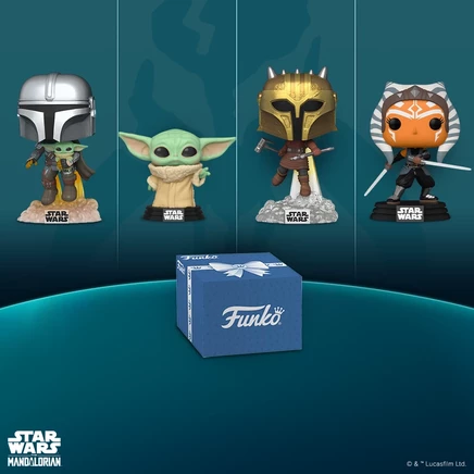 Набор фигурок Funko Star Wars: The Mandalorian, 4 шт.