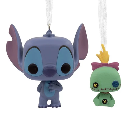 Ёлочная игрушка Funko Pop! Stitch & Scrump
