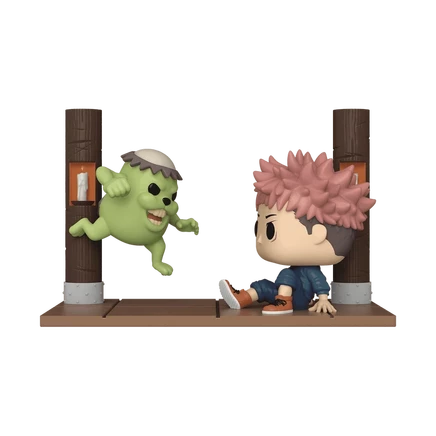 Фигурка Funko Pop! Moment Yuji Itadori с проклятой куклой
