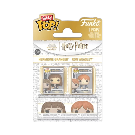 Набор Funko Bitty Pop! Hermione Granger и Ron Weasley, 2 шт