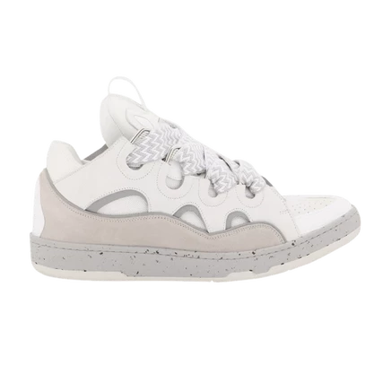 Кроссовки Lanvin Curb, серо-белые