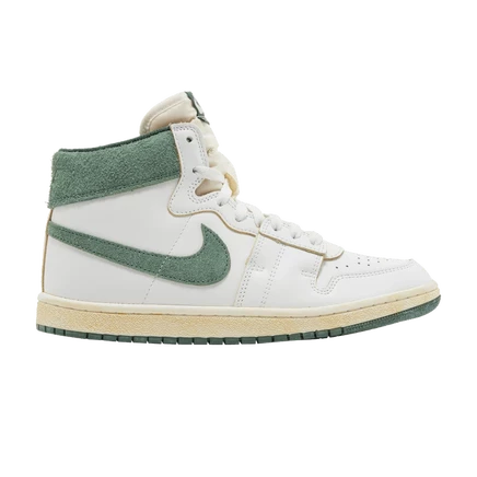 Кроссовки Air Jordan x A Ma Maniére Air Ship «Green Stone», белые