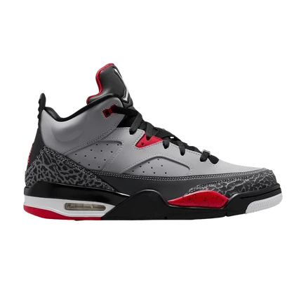 Air Jordan Son of Mars Низкий 'Цементно-серый, спортивный красный' серый