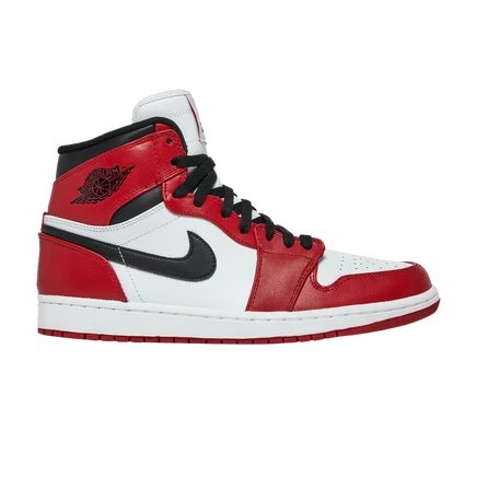 Кроссовки Air Jordan 1 Retro High Chicago 2013, красные