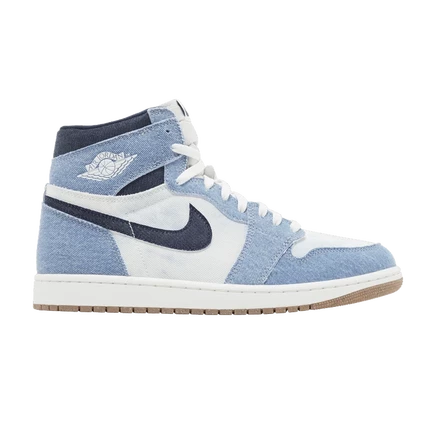 Кроссовки Air Jordan 1 Retro High OG «Denim», синие
