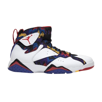 Кроссовки Air Jordan 7 Retro Sweater, белые